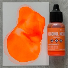 Alcohol Ink - NEON / Caution